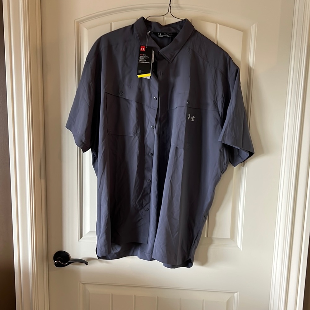 Under Armour 3xl fishing shirt. New with tags